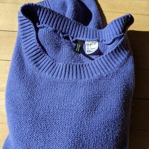 Cropped Purple Sweater